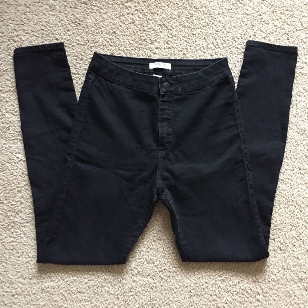 Forever 21 Black Skinny Jeans